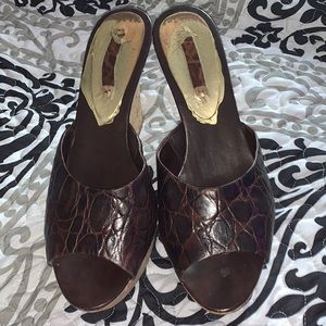 Brown and Cork Nine West